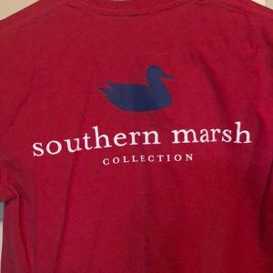 Southern Marsh Red T Shirt